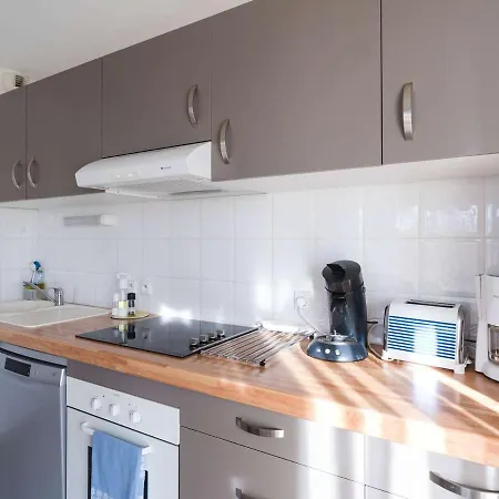 Moderne 3 Pieces, A 300m Plage, Parking, Wifi, Narbonne-plage - Fr-1-409-214 Appartamento Narbona
