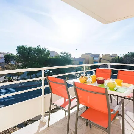 Appartement Moderne 3 Pieces, A 300m Plage, Parking, Wifi, Narbonne-plage - Fr-1-409-214 *