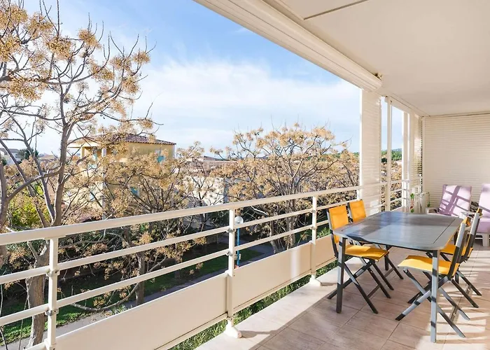 Moderne 3 Pieces, A 300m Plage, Parking, Wifi, Narbonne-plage - Fr-1-409-214 *